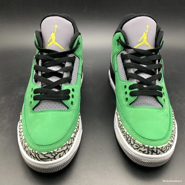 MaikeSneakers Jordan 3 PE Retro shoes Air 867493 AJ3 Ducks Tinker Oregon 0814